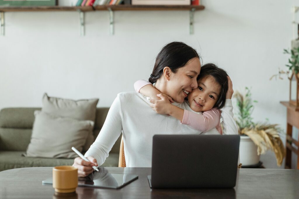 Mother and Woman Business Owner